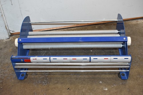 Start International 18" Multi Roll Tape And Label Dispenser holder Rack Blue