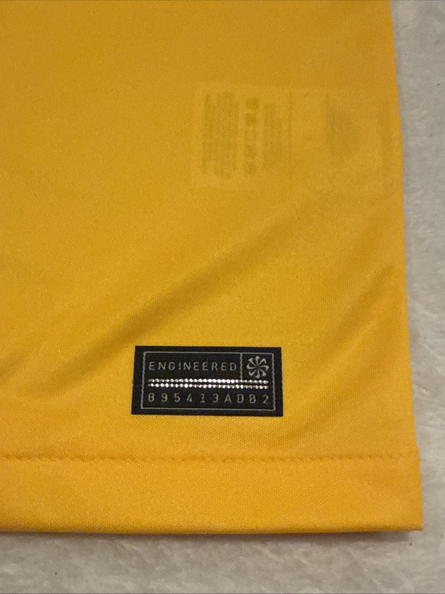 2022-23 Nike Men's Barcelona Yellow Fourth Soccer Jersey