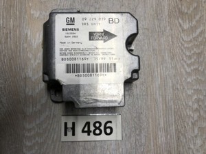 OPEL VECTRA B 95-02 AIRBAG STEUERGERÄT SRS GEBRAUCHT ORIGINAL 09229039