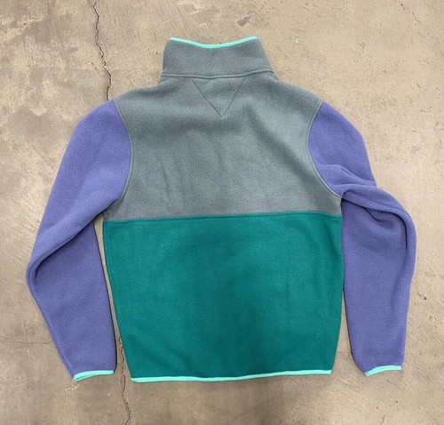Patagonia Synchilla Fleece Anorak Blue Green Unisex Multiple Sizes New 22980 - Picture 2 of 2