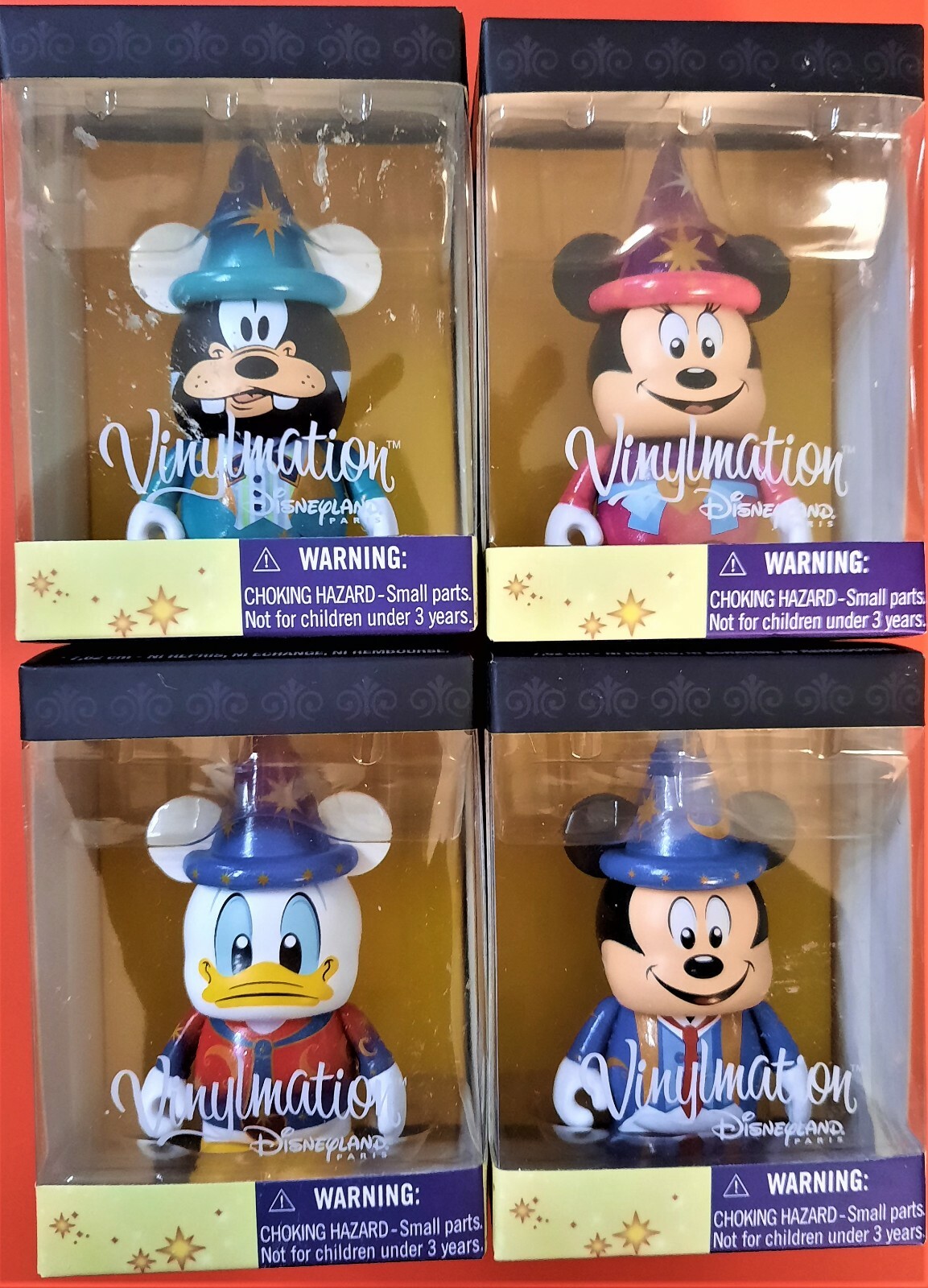Disney Vinylmation 20ème Anniversaire Rompez la Monotonie avec les Figurines Mickey Donald