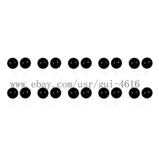 20x 1" inch Dome Tweeters Voice Coil Black Silk Diaphragm Universal 25.4mm 4ohm