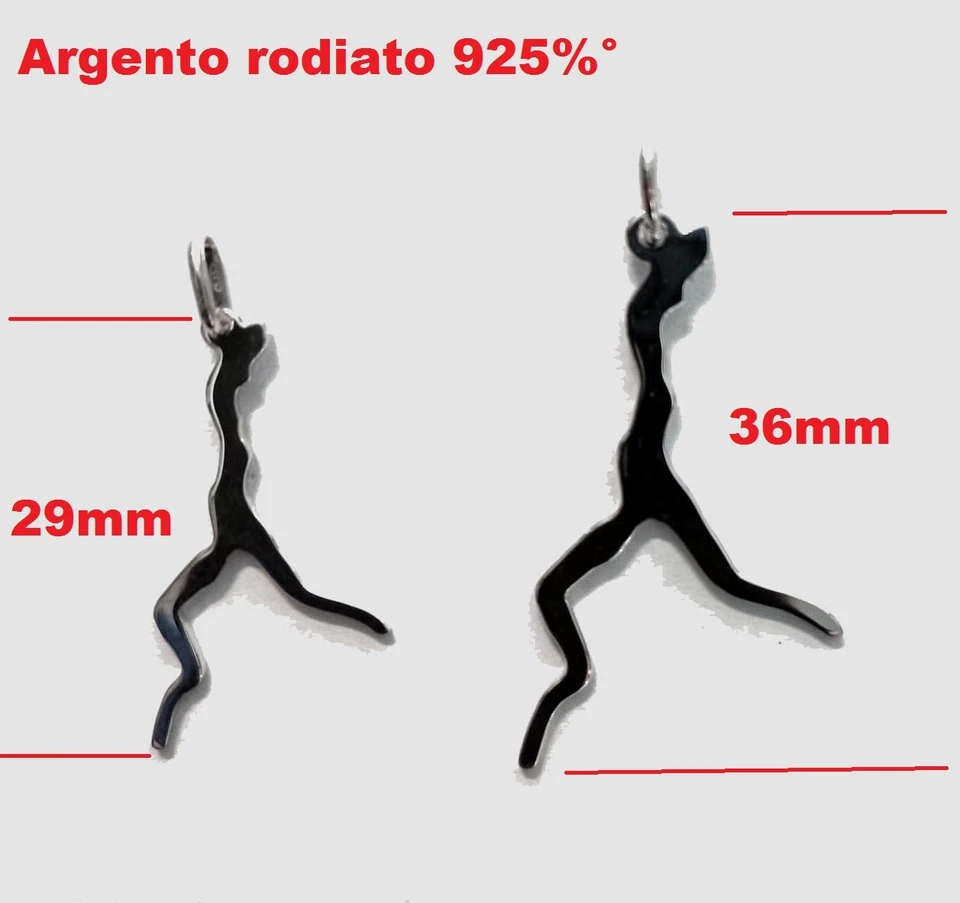 Ciondolo in argento 925 Lago di Como - Immagine 2 di 4