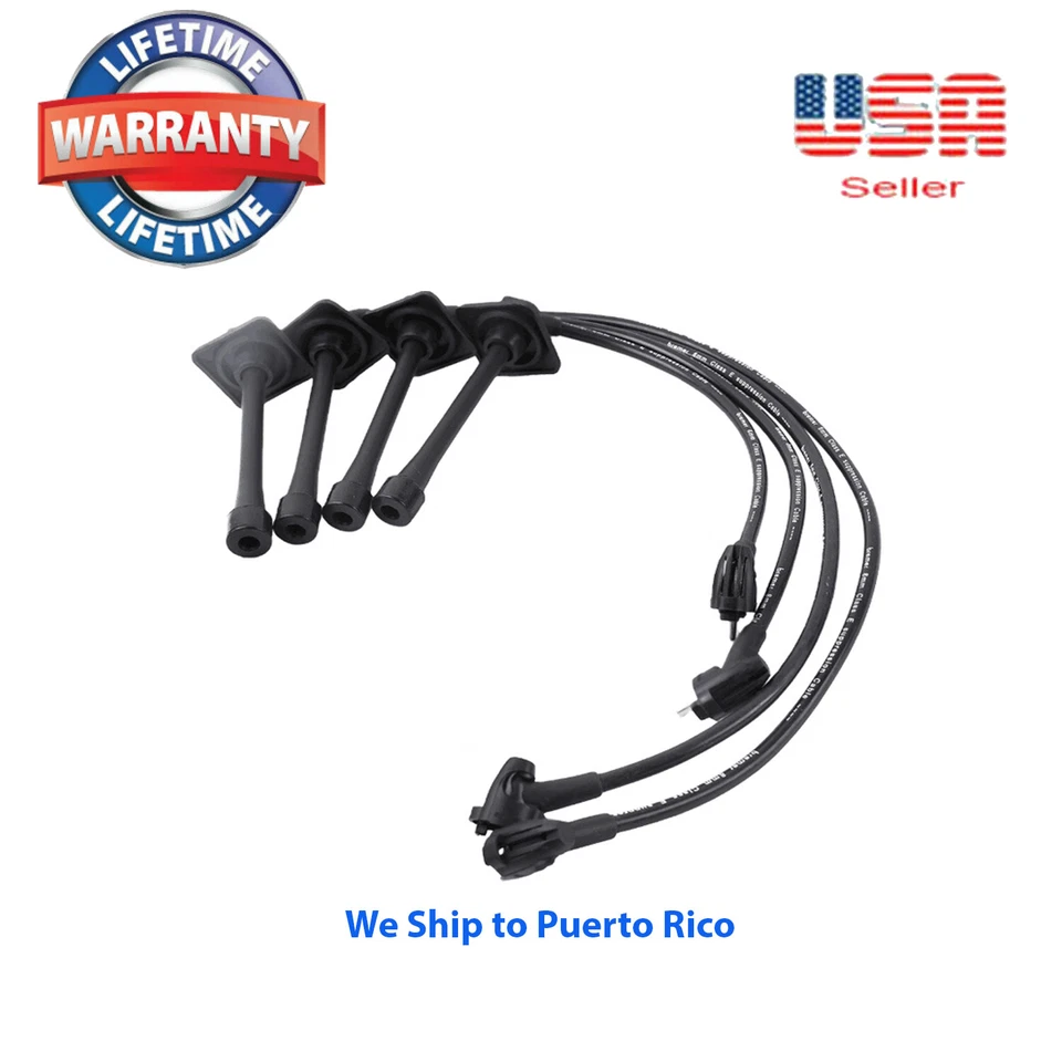 Juego de cables de bobina de encendido y bujía para: VW Passat Audi A4 A6 2,8 L AHA 6 cilindros Foto 3 de 4