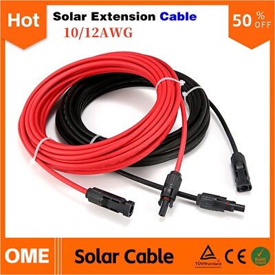 Solar Verlängerungskabel Kabel Für Solarmodule Solarkabel Stecker 1500V 4mm 6mm 11776 84418 Solar Verlängerungskabel Kabel Für Solarmodule Solarkabel Stecker 1500V 4mm 6mm 11776 84418