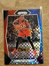 Pascal Siakam 2017-18 Panini Prizm Red White Blue #34 Toronto Raptors
