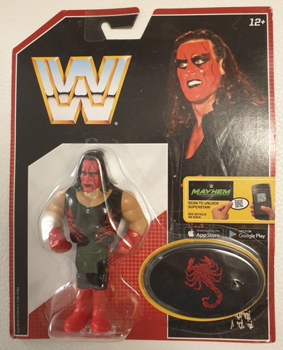 BNIB WWE MATTEL RETRO SERIES 6 STING NWO WOLFPAC W...