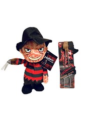 Animated A Nightmare On Elm Street Freddy Push Doll Figure 15 and Chopstick NWT