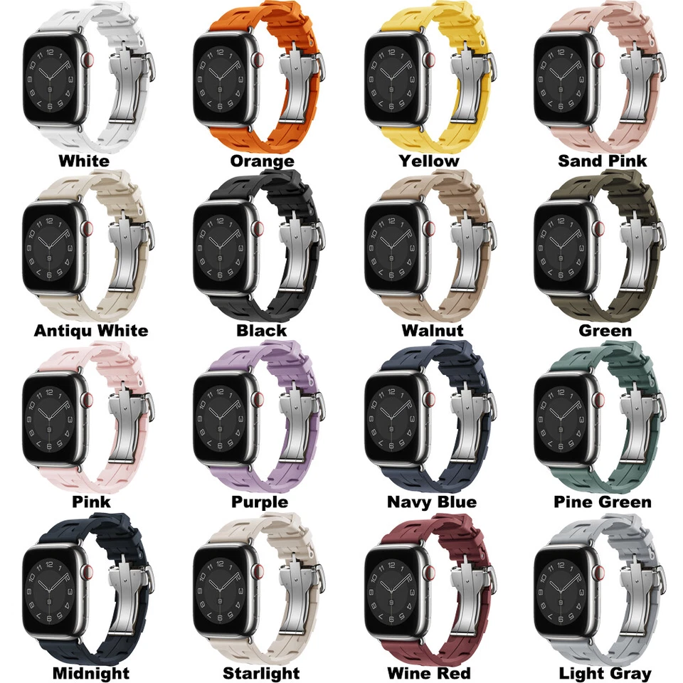 Single Tour Band Strap For Apple Watch Ultra 49mm Series 10/9/8/7 45mm/41mm/44mm - Image 2 of 4