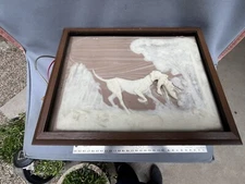 Vintage Deco-Tel Northern Telecom Rotary phone Landline 3d Hunting Bird Dog