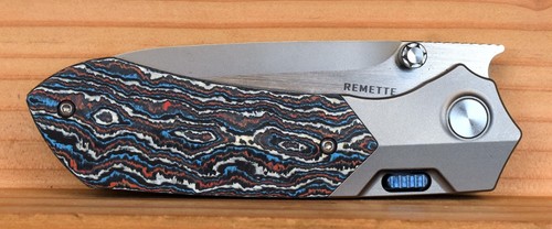 REMETTE #RTPT-A METEOR TITANIUM FRAME LOCK KNIFE - Picture 5 of 10
