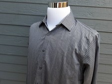 HART SCAFFNER MARX Men's Dress Shirt SIZE LARGE-SEE MEASUREMENTS