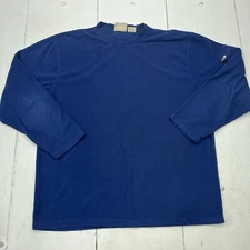 10,000 Feet Above Sea Level Blue Long Sleeve Pullover Sleeve Pocket Adult XL