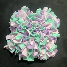 Dog Toy Slow Feeder Puzzle Scent Work - Medium Snuffle Mat Pastel