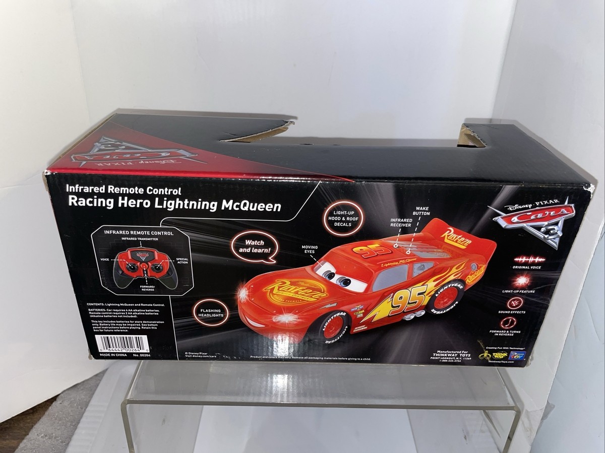 Disney Pixar Cars Racing Hero Lightning McQueen Infrared Remote