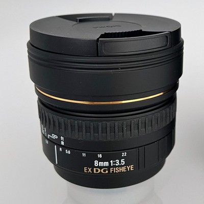 Sigma EX  8mm f/3.5 CF EX DG Lens For Nikon