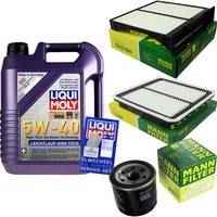 Inspektionspaket 5L Liqui Moly 5W-40 FüR Subaru Forester 2.0 AWD 2.5 Impreza