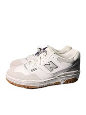 New Balance 550 White Grey Gum Sole Low Top Sneakers Men's Shoes