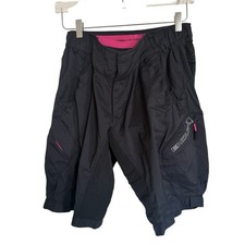 Endura Womens Hummvee Lite 3/4 Mountain Biking Shorts Size Medium Black Flaw