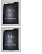 Lot Of 2X New 3.6V Rechargeable Battery For Sony PSP-110 PSP-1001 1000 For 5Z