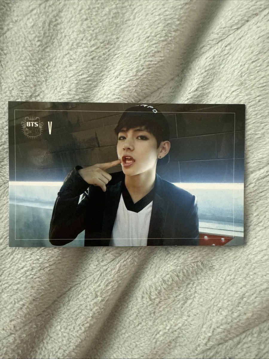 Bts V Taehyung Official Dark & Wild Photocard | eBay