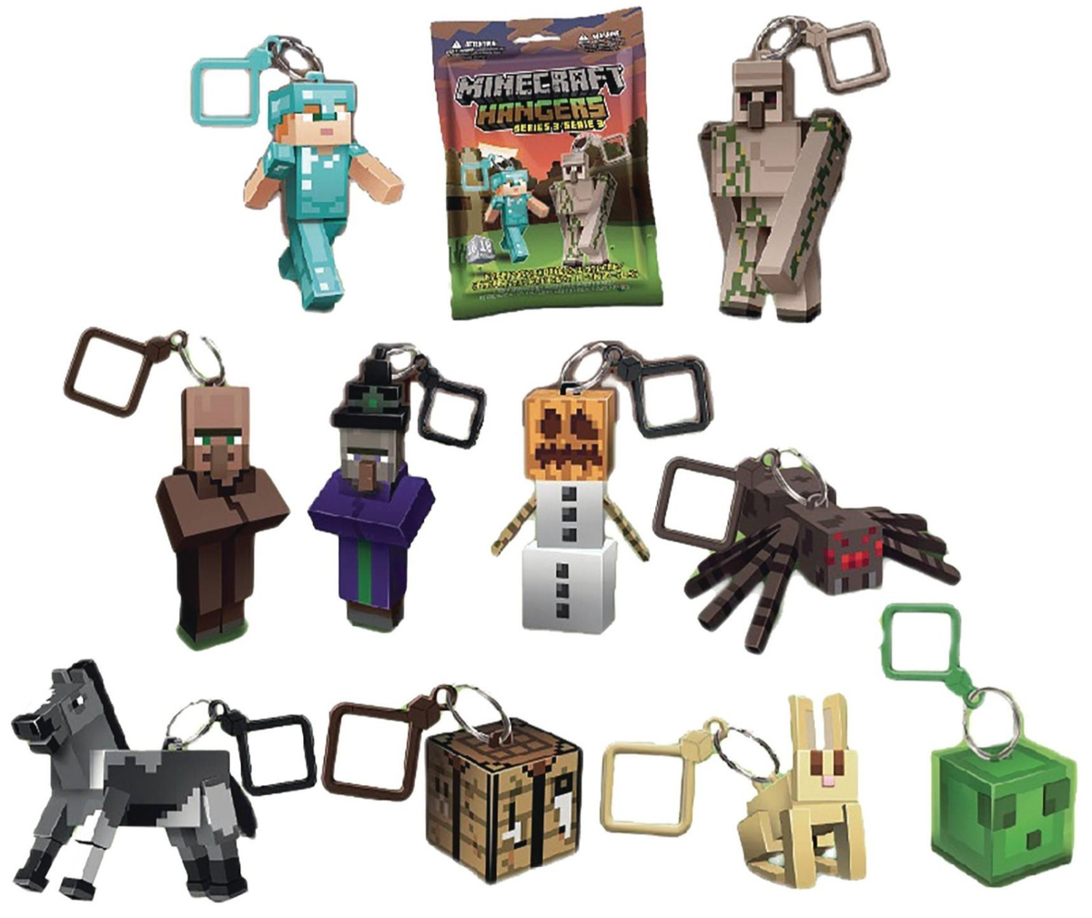 Minecraft Blind Bag Mystery Figures Mojang Hangers Series 3