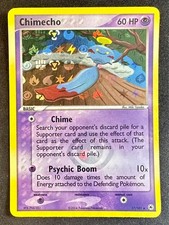 Chimecho 17/101 2004 EX Hidden Legends Pokemon Card TCG Reverse Holo Rare Lp/Vlp