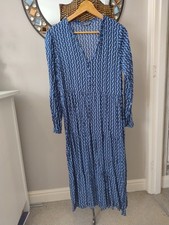 Papaya zig zag pattern midi dress size 12