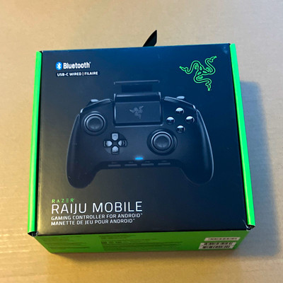 Razer Raiju Mobile Controller Android Black Bluetooth USB-C Phone Mount