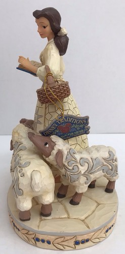 Jim Shore Disney Traditions BOOKISH BEAUTY Belle Book Sheep Figurine 6002338 NEW - Picture 5 of 15