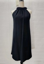 Johnnye Vintage Black Dress No Size (See Measurements) Has Pockets Lined