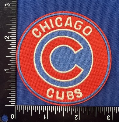 CHICAGO CUBS MLB BASEBALL IRON ON EMBROIDERED PATCH