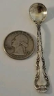 Strasbourg by Gorham Sterling Silver Salt Spoon 2 3/4" Gold Wash NO MONOGRAM