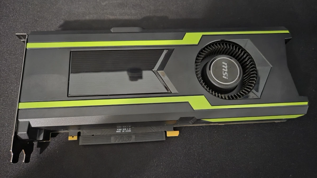 MSI NVIDIA GeForce GTX 1080 Ti 11 GB Memory Computer Graphics