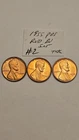 wheat penny 1955-P,1955-D,1955-S RED BU SET 1955,1955D,1955S UNC LINCOLN CENT