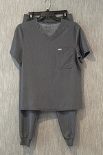Men s Fig Set Scrub Jogger Technical Collection Graphite Gray Size M