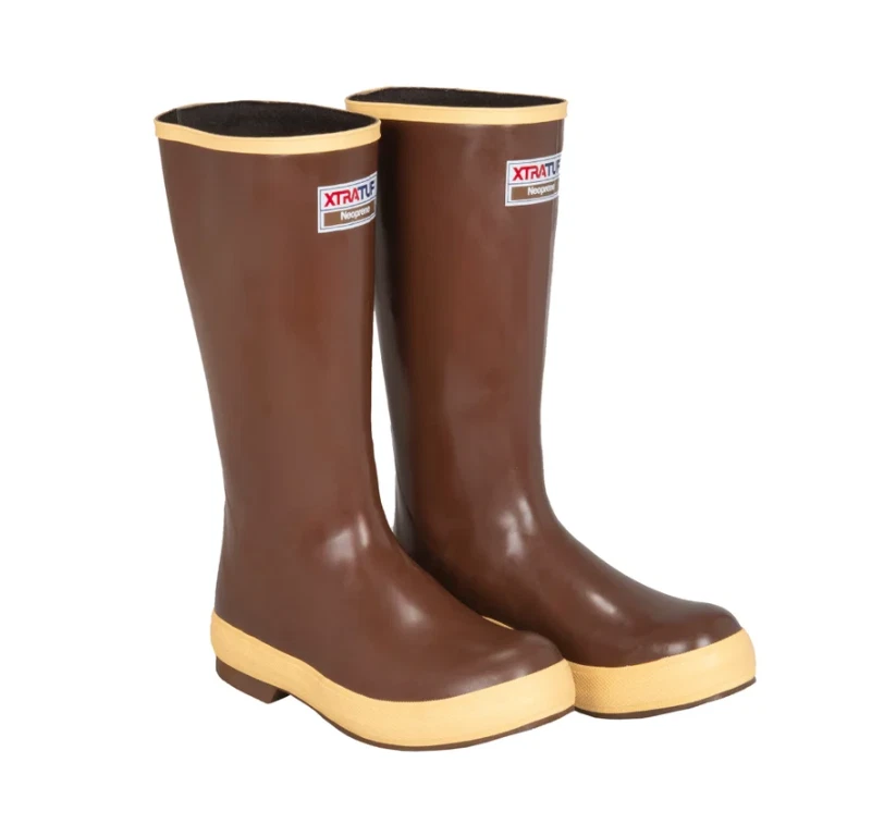 XTRATUF 15" Legacy Men's Waterproof Rubber Boots 22272G Brown Size 13 NEW