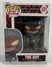 Funko Pop! Figura Vinilo Rocks: Disturbed The Guy #321 con Protector Pop Bueno