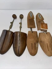 VTG Rochester & Hanover Men's Wooden Cedar Shoe Keepers Tree Pairs
