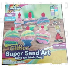 Creative Kids Glitter Super Sand Art Kit - DIY Craft Set - Ages 6 