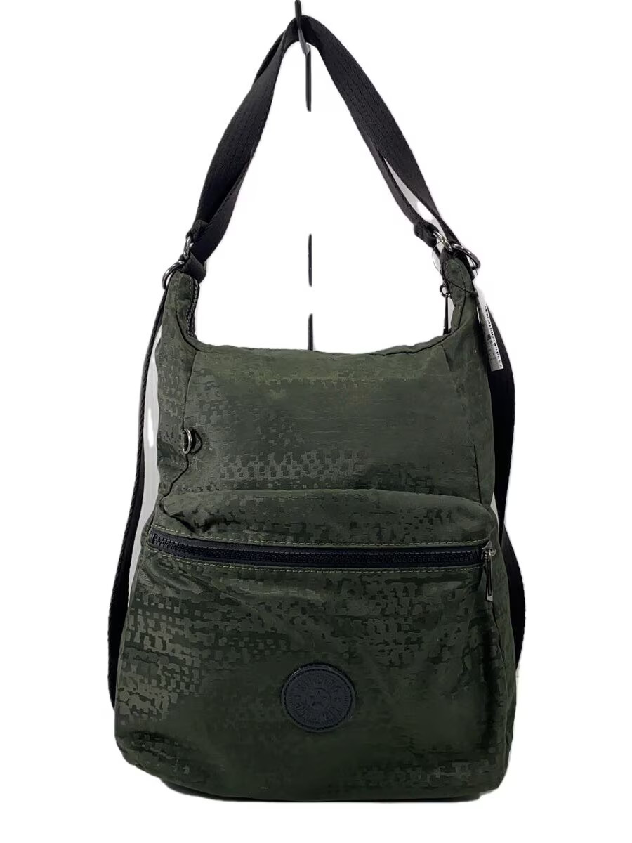 Kipling Backpack Polyester Green All-Over Print - image 1