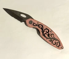 Buck 181 Odyssey - Montana Silversmith Version Pocket Knife - USA 2012 - Used