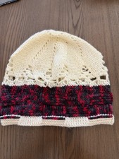 New crochet handmade womans     reversible ha...