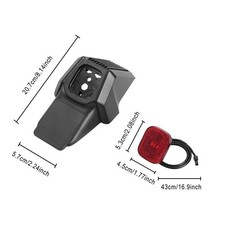 Rear For fender with LED Brake Light for For NINEBOT For ZT3 PRO Scooter