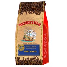 Caribbean Port Royal Jamaican Blue Mountain Flavored Coffee- Roasted and Grou...