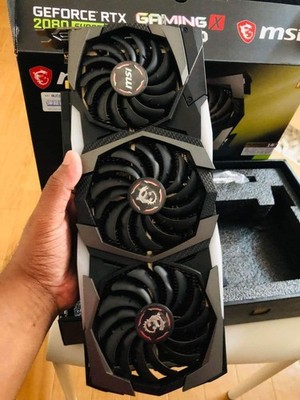 MSI RTX 2080 SUPER Gaming X Trio 8GB Graphics Card Used