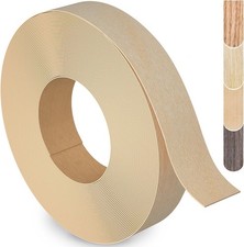 Birch Edge Banding 3/4 inch x 50ft Roll Pre-glued Wood Veneer Tape Woodworking