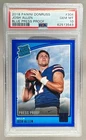 62513543 Josh Allen 2018 Panini Donruss #304 Press Proof Blue Rookie RC PSA 10
