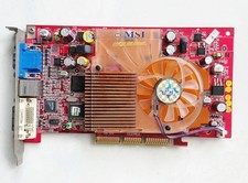 MSI geforce4 ti 4200. agp 64mb MSI Red Alert Red Devil Graphics Card . Test