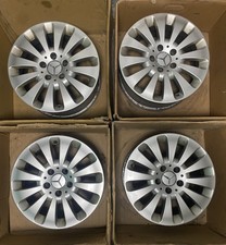 4x Original Mercedes C-Klasse W204 Alufelgen 16 Zoll | A2044010602 | 7Jx16 ET 43